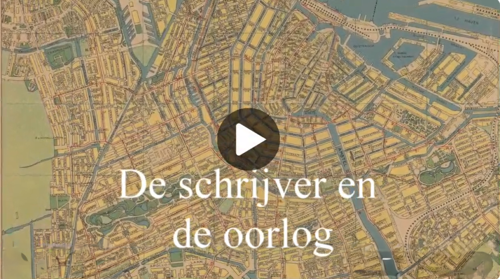 Plattegrond Amsterdam met filmtitel